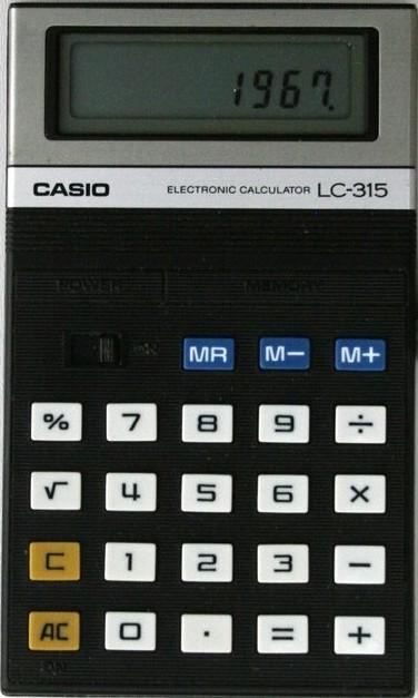calculadora casio lc-825 calculadora vintage, a - Compra venta en