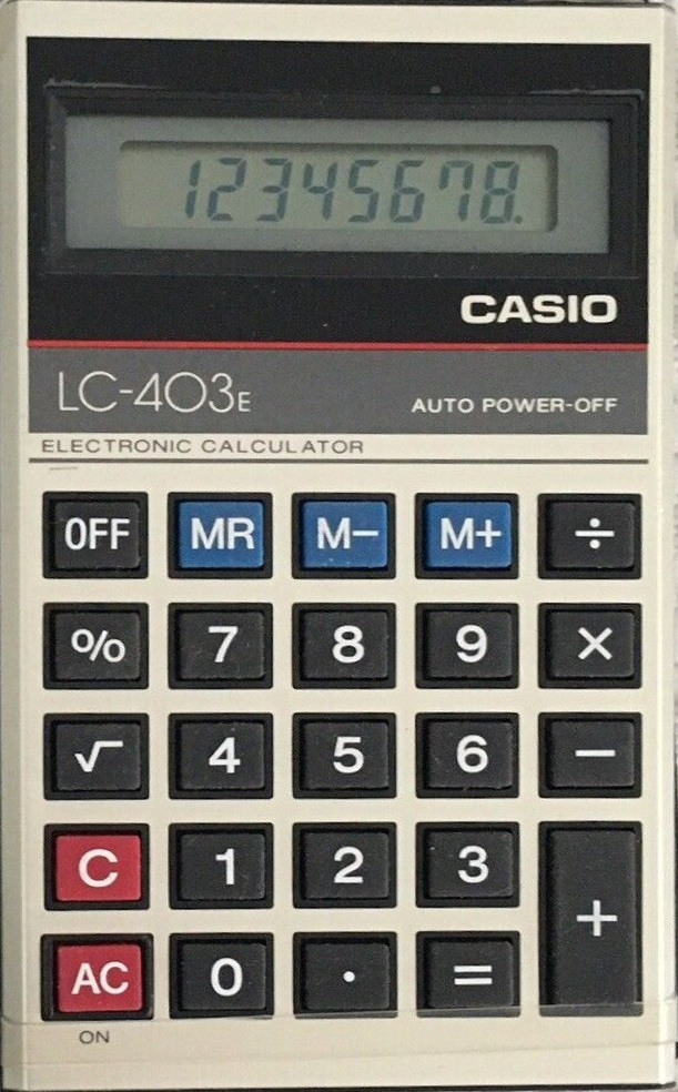 Calculatrice Casio Petite FX LC-401LV – Rose – Très bon état - Papeterie & Fournitures scolaires